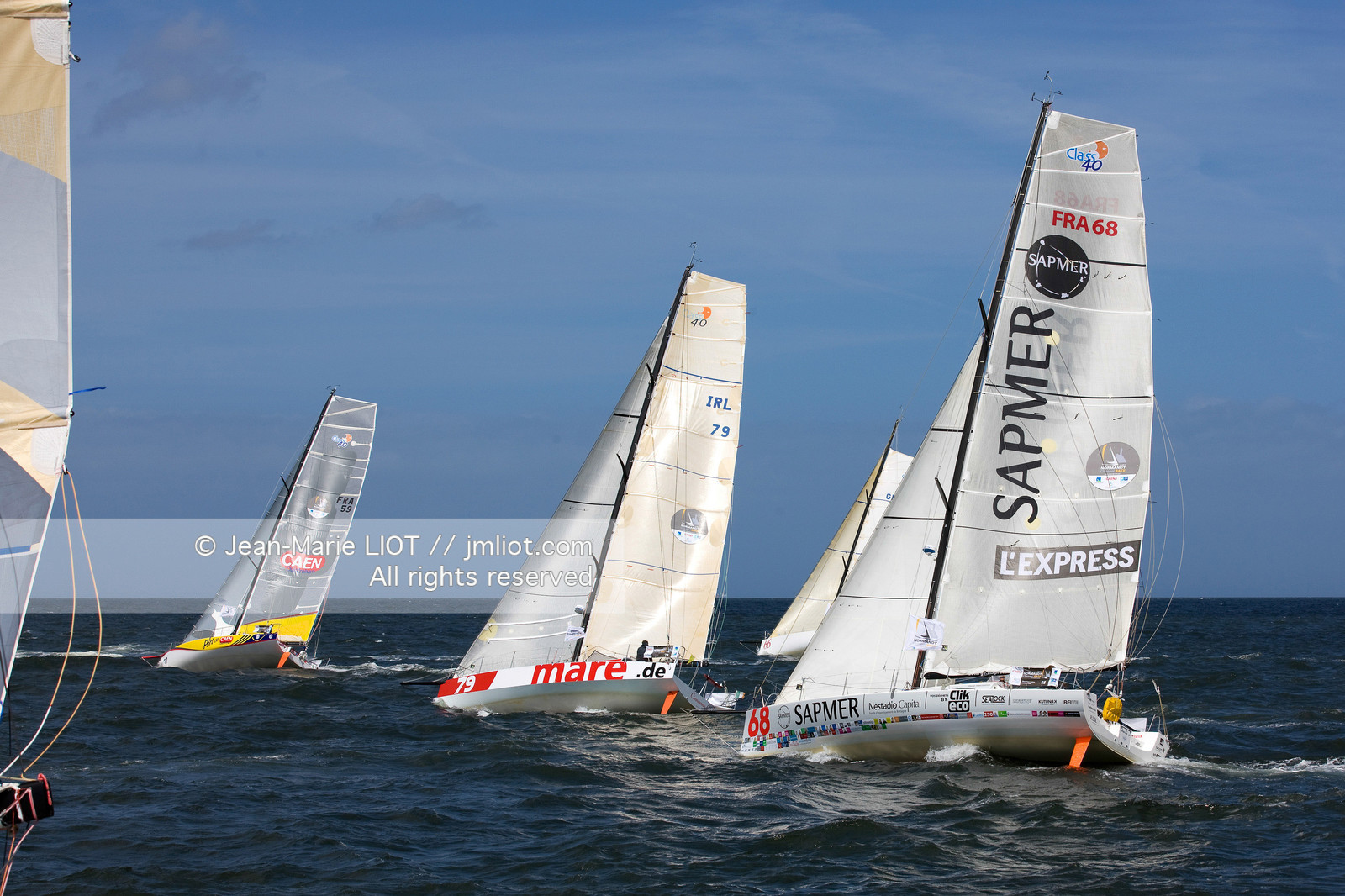 SAILING - CLASS 40 - NORMANDY CHANNEL RACE 2011