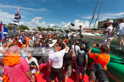 ROUTE DU RHUM 2010 - FRANCK CAMMAS - ARRIVAL