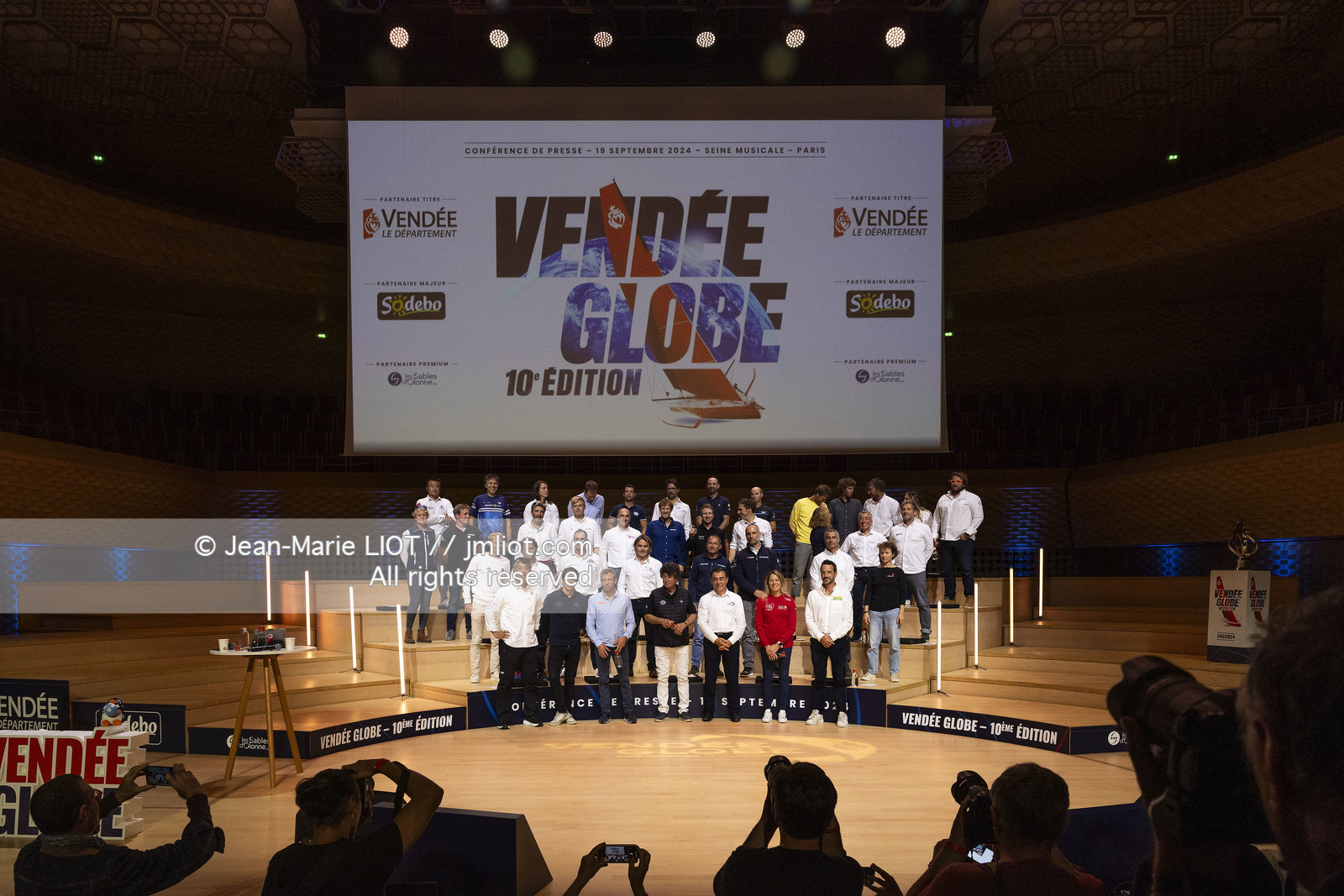 VENDEE GLOBE 2024-2025 - CONFERENCE DE PRESSE