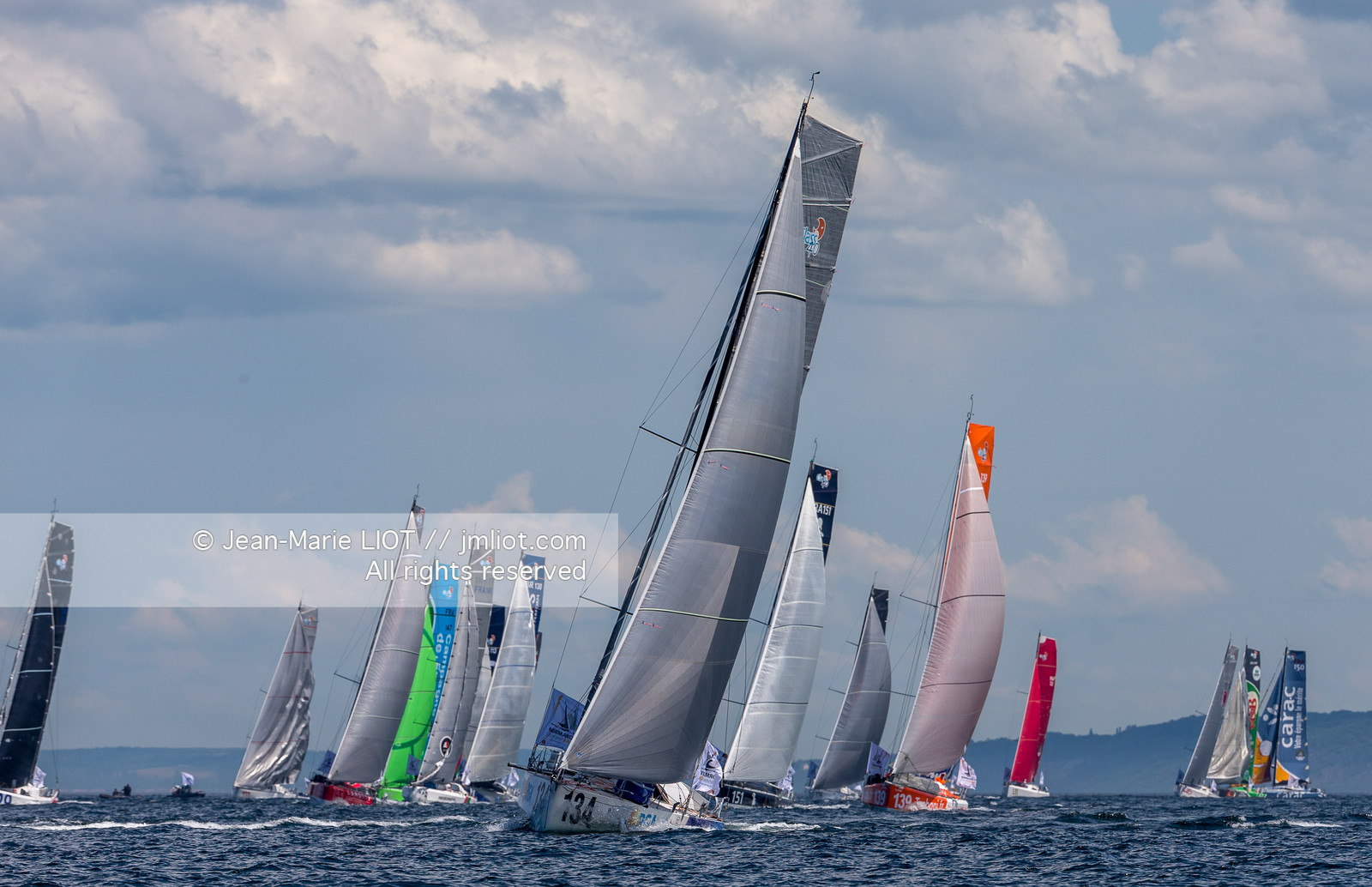 NORMANDY CHANNEL RACE 2018 - DEPART