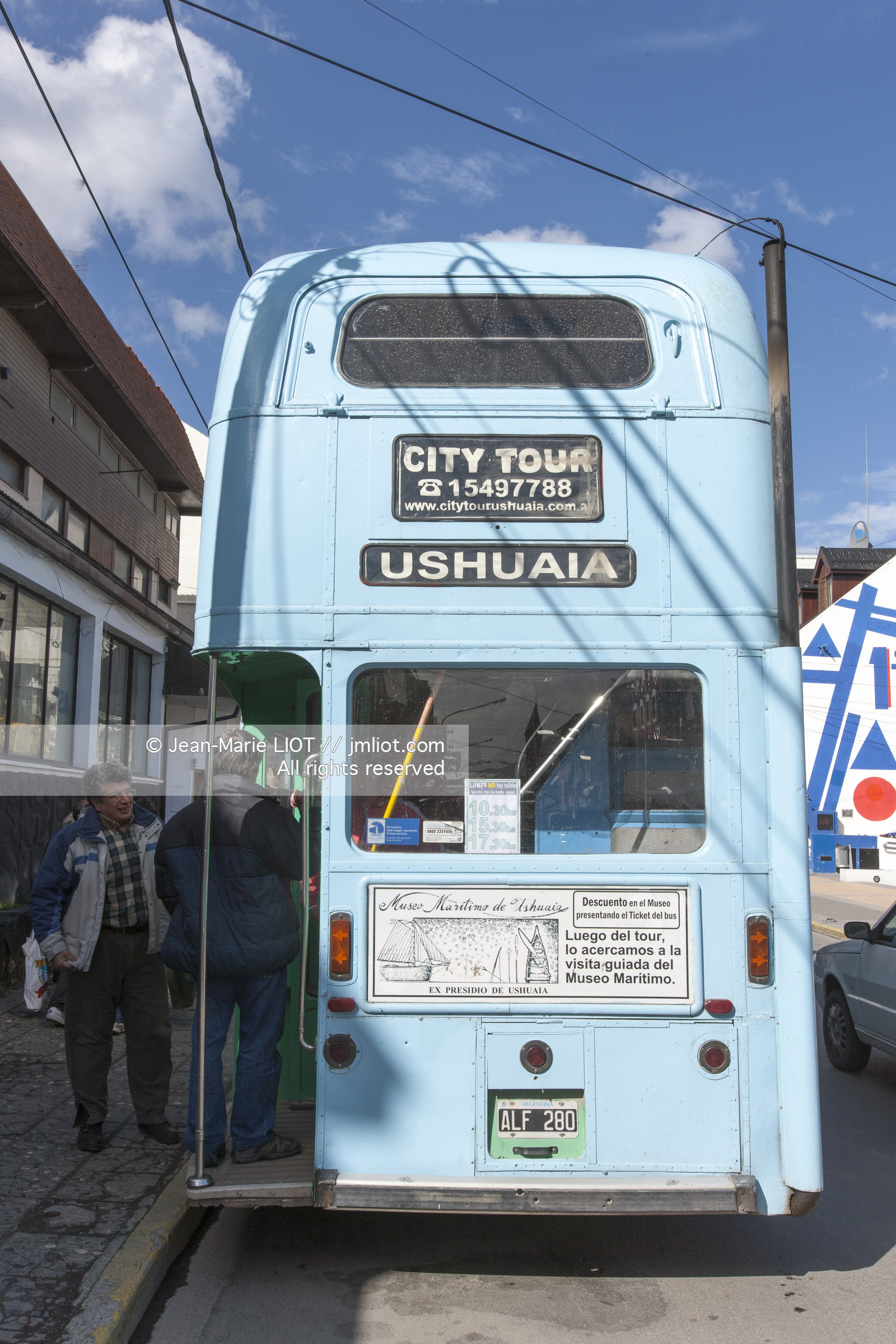 Ushuaia, Terre de Feu est la ville la plus australe du globe.Située à la pointe de l'Argentine cette province est la porte de l'antartique.photo © Jean-Marie Liot.