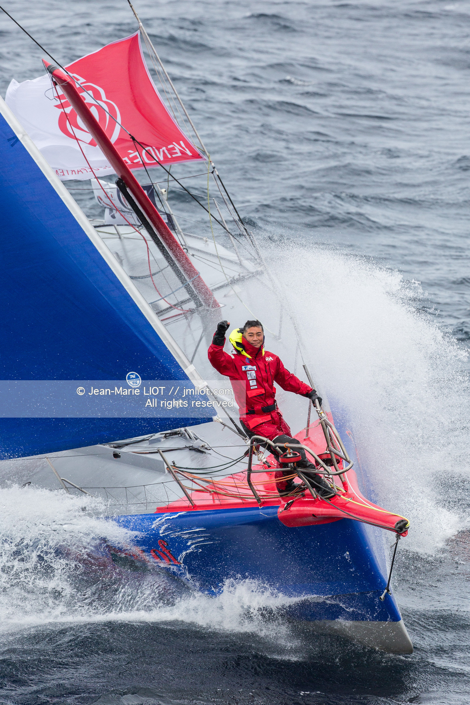 VENDEE GLOBE 2016-2017 - KOJIRO SHIRAISHI - SPIRIT OF YUKOH