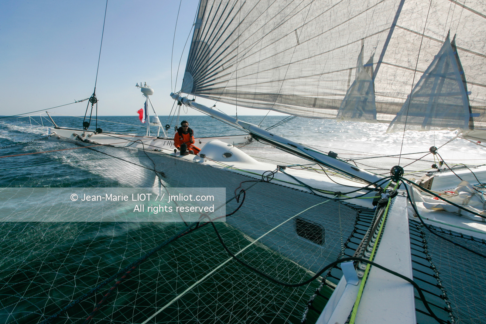 UN VOL EN HYDROPTERE