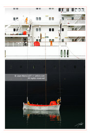 .Noordam.Maintenance work on the cruise ship Noordam.© Jean -Marie Liot.