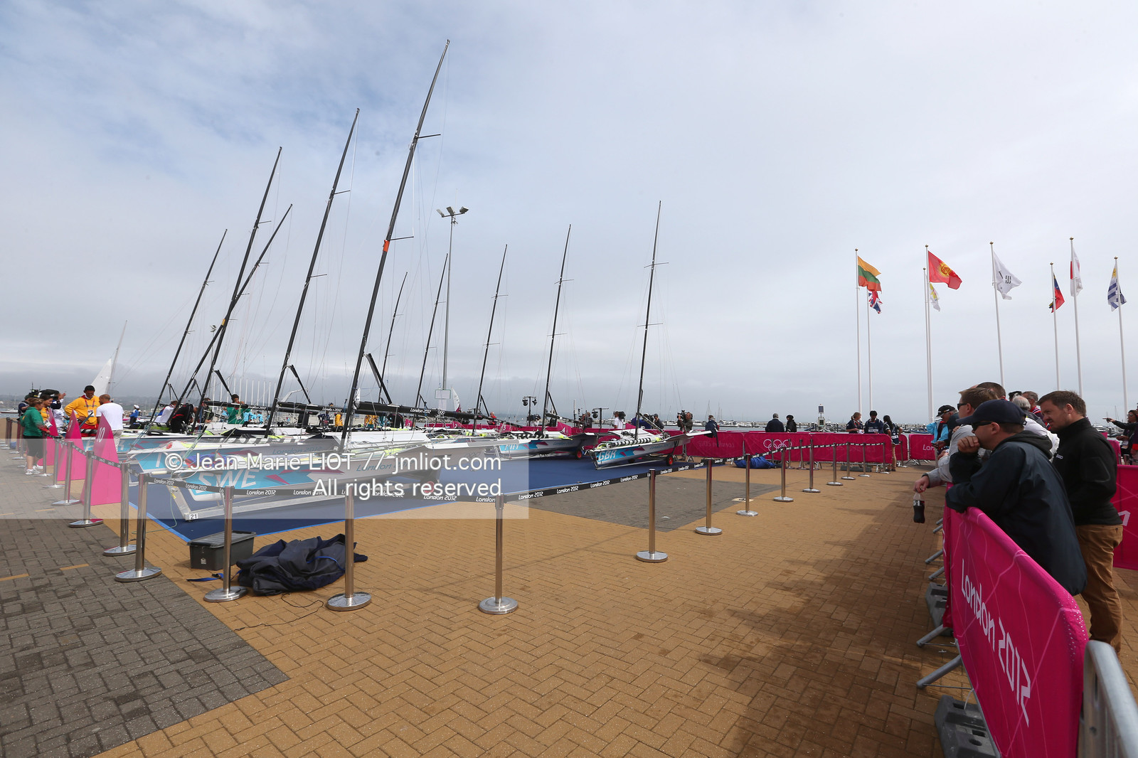 LONDON 2012 - SAILING - 49ER MEN.