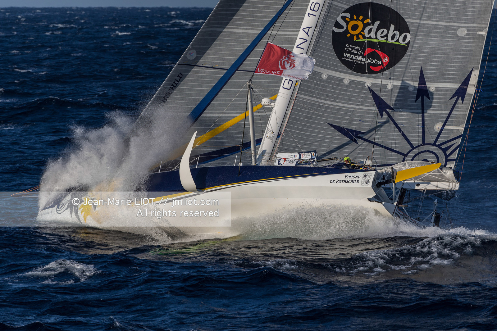 VENDEE GLOBE 2016-2017 - SEBASTIEN JOSSE - EDMOND DE ROTSCHILD
