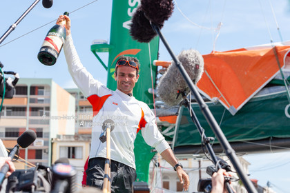 ROUTE DU RHUM 2010 - FRANCK CAMMAS - ARRIVAL
