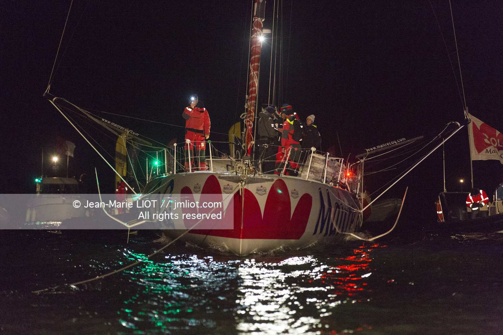 VENDEE GLOBE 2016-2017 - JEREMIE BEYOU, TROISIEME