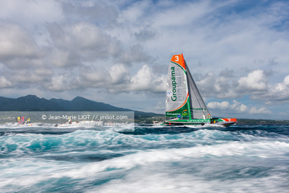 ROUTE DU RHUM 2010 - FRANCK CAMMAS - ARRIVAL