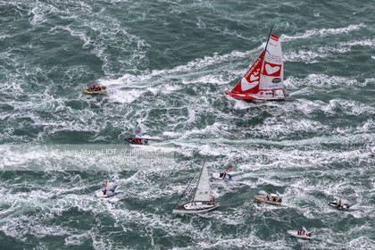 VENDEE GLOBE 2012-2013 - DEPART- JEAN-MARIE LIOT DPPI