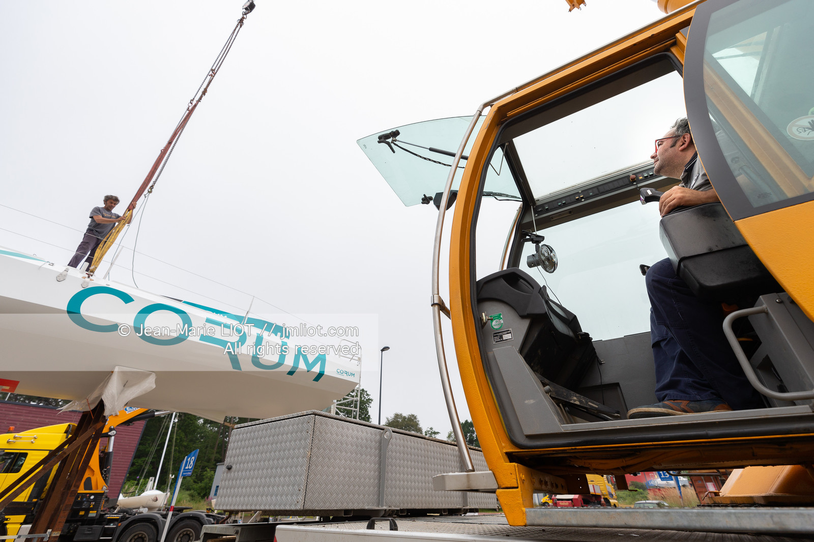 NICOLAS TROUSSEL - CLASS 40 CORUM - 2018 - MISE A L'EAU