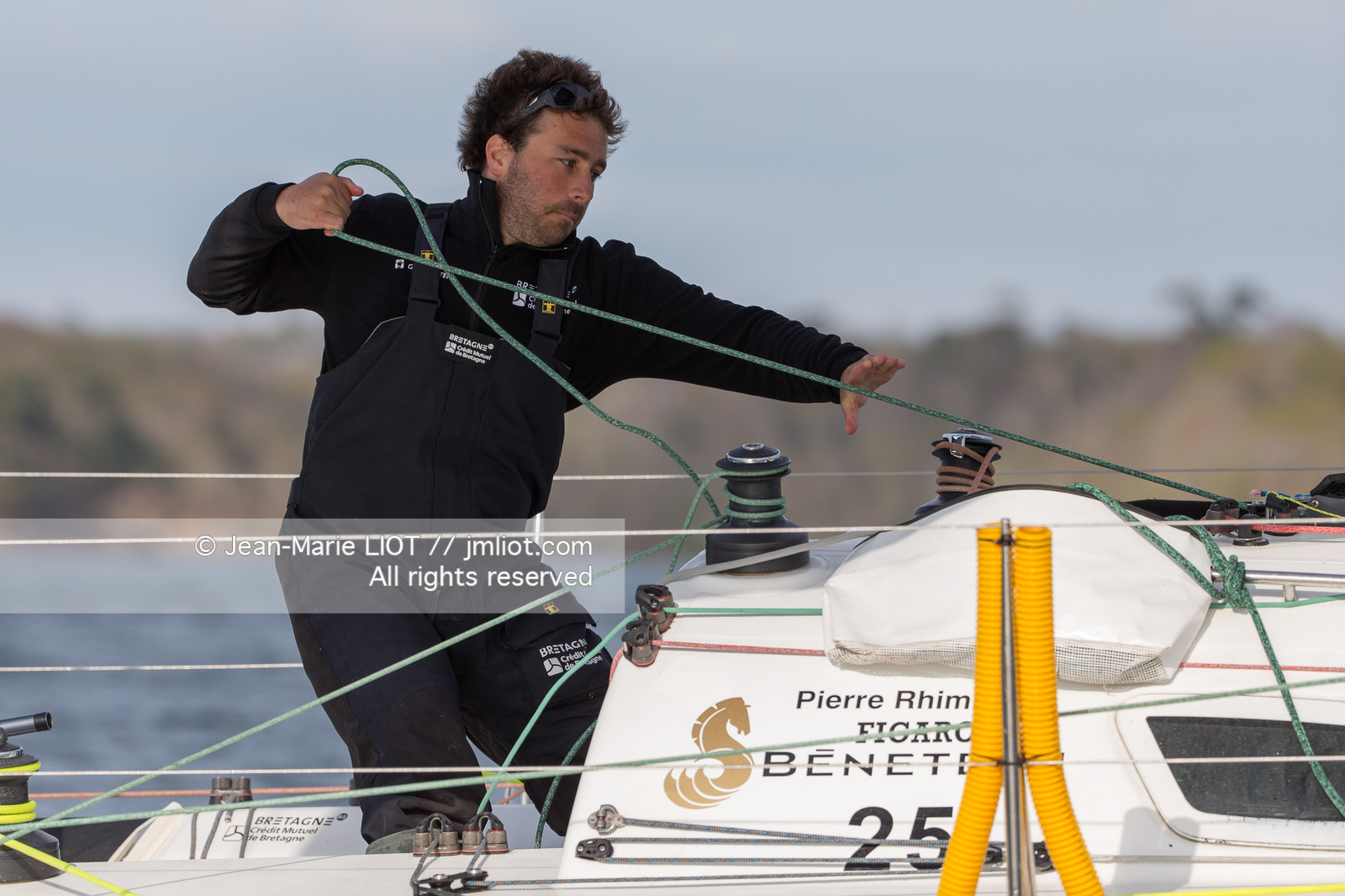 FIGARO BRETAGNE CREDIT MUTUEL 2017 - SEBASTIEN SIMON ET PIERRE RHIMBAULT
