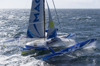 SAILING - ULTIME MACIF AERIAL MARCH 2016