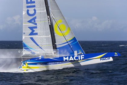 SAILING - ULTIME MACIF AERIAL MARCH 2016