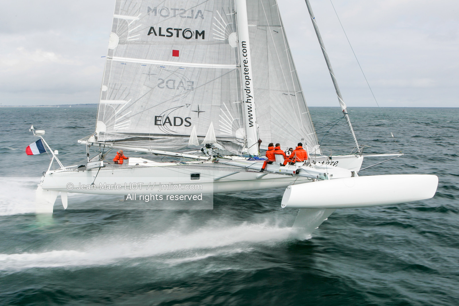 UN VOL EN HYDROPTERE