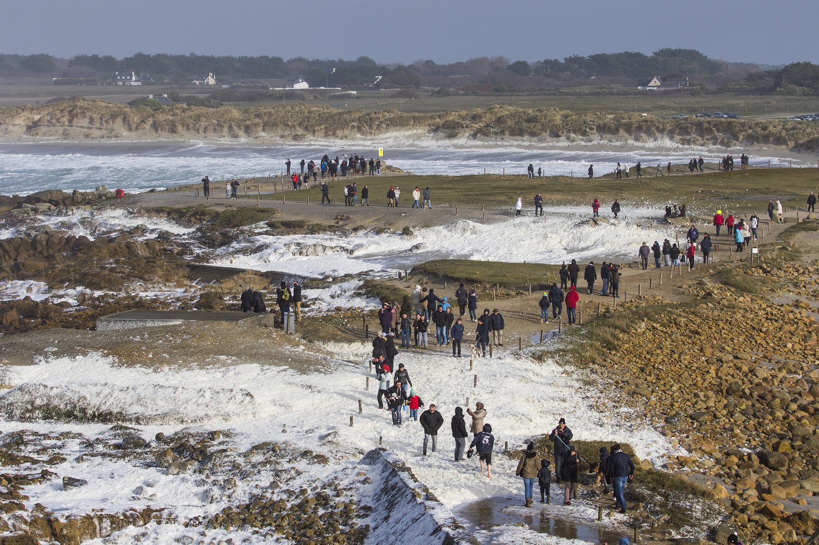 TEMPETE EN POINTE BRETAGNE